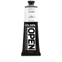 GOLDEN OPEN Vernice acrilica ad asciugatura lenta 148 ml – 7415 Bianco zinco