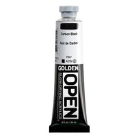 GOLDEN OPEN Vernice acrilica ad asciugatura lenta 59 ml – 7040 Nero carbone