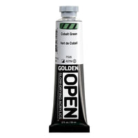 GOLDEN OPEN Vernice acrilica ad asciugatura lenta 59 ml – 7142 Verde cobalto