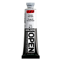 GOLDEN OPEN Vernice acrilica ad asciugatura lenta 59 ml – 7278 Rosso pirrolo scuro