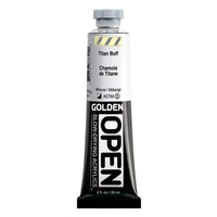 GOLDEN OPEN Vernice acrilica ad asciugatura lenta 59 ml – 7370 Crema al titanio