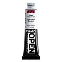GOLDEN OPEN Vernice acrilica ad asciugatura lenta 59 ml – 7450 Alizarínová Karmazínová Hue