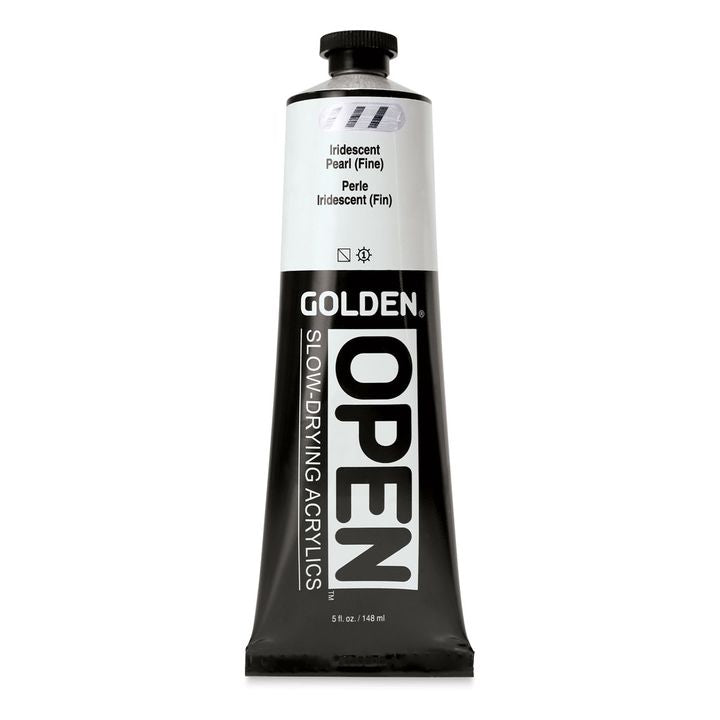 GOLDEN OPEN Vernice acrilica iridescente ad asciugatura lenta 148 ml – 7486 Perla Fine