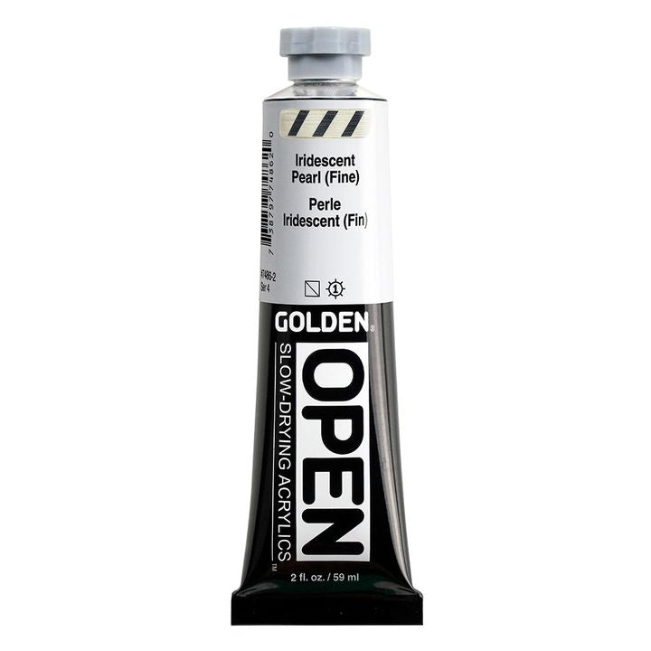 GOLDEN OPEN Vernice acrilica iridescente ad asciugatura lenta – 7486 Perla Fine