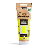 Pebeo ORIGIN Vernice acrilica 120 ml | Varie tonalità - Giallo Fluorescente