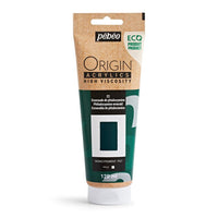 Pebeo ORIGIN Vernice acrilica 120 ml | Varie tonalità - smeraldo ftalociano