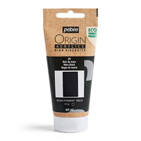 Pebeo ORIGIN Vernice acrilica 60 ml | Varie tonalità - Marte nero