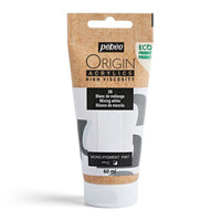Pebeo ORIGIN Vernice acrilica 60 ml | Varie tonalità - Bianco Miscelatore