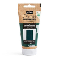 Pebeo ORIGIN Vernice acrilica 60 ml | Varie tonalità - smeraldo ftalociano