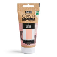 Pebeo ORIGIN Vernice acrilica 60 ml | Varie tonalità - rosa beige