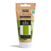 Pebeo ORIGIN Vernice acrilica 60 ml | Varie tonalità - oliva chiara