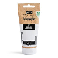 Pebeo ORIGIN Vernice acrilica 60 ml | Varie tonalità - Bianco Titanio