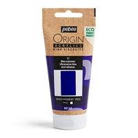 Pebeo ORIGIN Vernice acrilica 60 ml | Varie tonalità - Blu Ultramarino