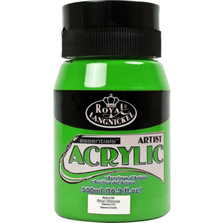 Colori acrilici  Royal Essentials 500 ml – Cadmium Green