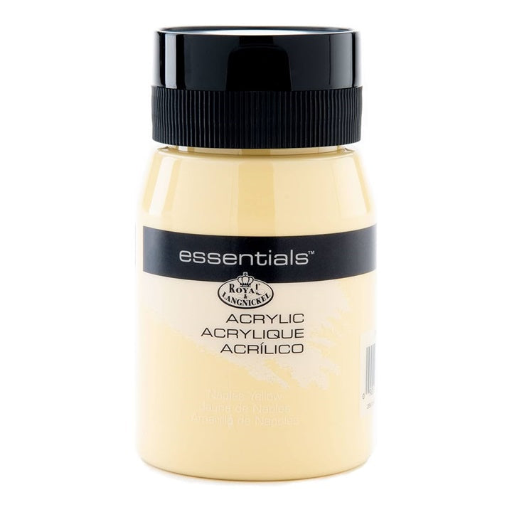 Colori acrilici  Royal Essentials 500 ml – 118 - Giallo Napoli