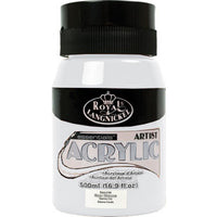 Colori acrilici  Royal Essentials 500 ml – Titanium White
