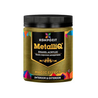 MetalliQ Vernice acrilica metallizzata composita 500g – Oro romano