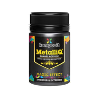 MetalliQ Kompozit Vernice acrilica con effetto metallizzato 70g – Platino