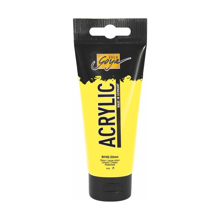 Colore acrilico Solo Goya Acrylic 100 ml – 02 Citron