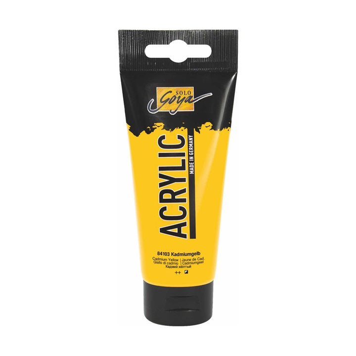 Colore acrilico Solo Goya Acrylic 100 ml – 03 Cadmium Yellow