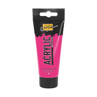 Colore acrilico Solo Goya Acrylic 100 ml | scegli tonalità - 48 Rosa Fluorescente