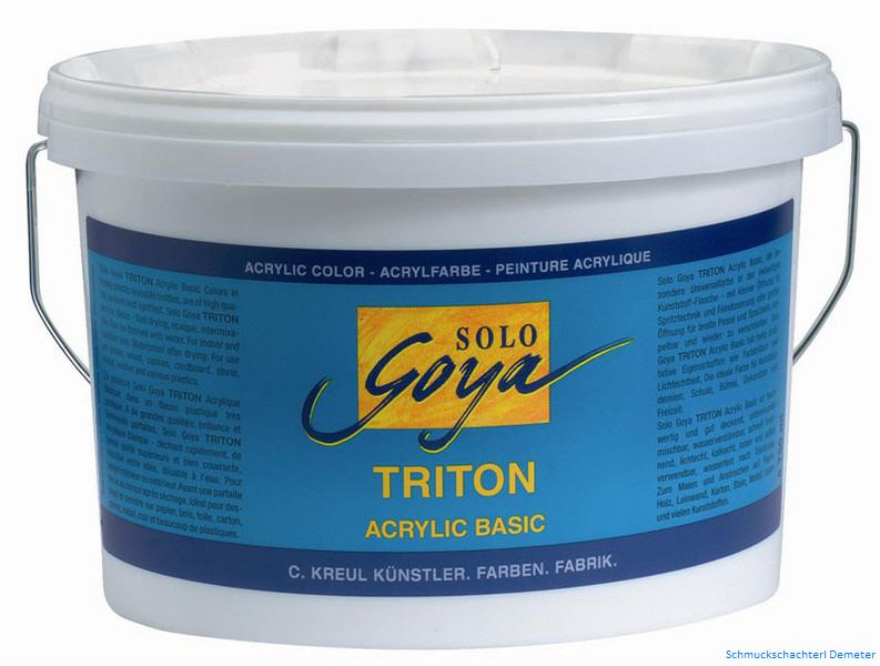 SOLO GOYA TRITON ACRYLIC BASIC 2500 ml – Mixing White