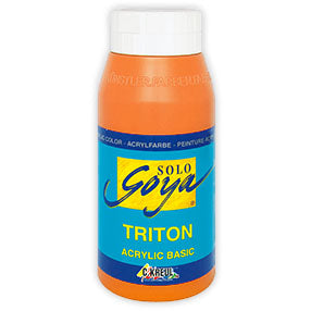 SOLO GOYA TRITON ACRYLIC BASIC 750 ml – Genuine Deep Orange