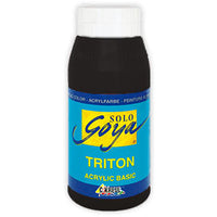 SOLO GOYA TRITON ACRYLIC BASIC 750 ml – Black