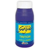 SOLO GOYA TRITON ACRYLIC BASIC 750 ml | colori diversi - Violet
