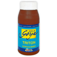 SOLO GOYA TRITON ACRYLIC BASIC 750 ml | colori diversi - Dark Oxide Brown