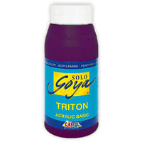 SOLO GOYA TRITON ACRYLIC BASIC 750 ml | colori diversi - Aubergine