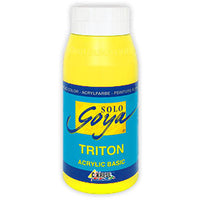 SOLO GOYA TRITON ACRYLIC BASIC 750 ml | colori diversi - Citron