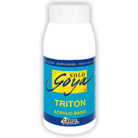 SOLO GOYA TRITON ACRYLIC BASIC 750 ml | colori diversi - Mixing White