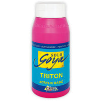 SOLO GOYA TRITON ACRYLIC BASIC 750 ml | colori diversi - Violet Red