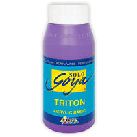 SOLO GOYA TRITON ACRYLIC BASIC 750 ml | colori diversi - Lilac