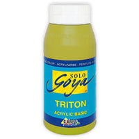 SOLO GOYA TRITON ACRYLIC BASIC 750 ml | colori diversi - Light Olive Green