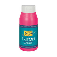 SOLO GOYA TRITON ACRYLIC BASIC 750 ml – Rosa Fluorescente