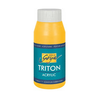 SOLO GOYA TRITON ACRYLIC BASIC 750 ml | colori diversi - Giallo Mais