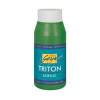 SOLO GOYA TRITON ACRYLIC BASIC 750 ml | colori diversi - Verde Foglia