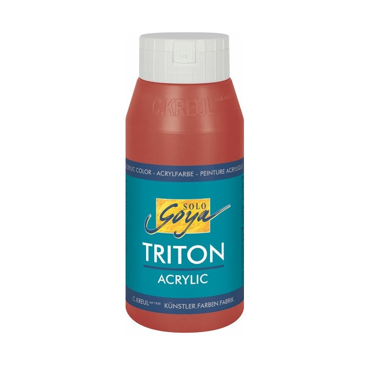 SOLO GOYA TRITON ACRYLIC BASIC 750 ml – Rosso Ossido