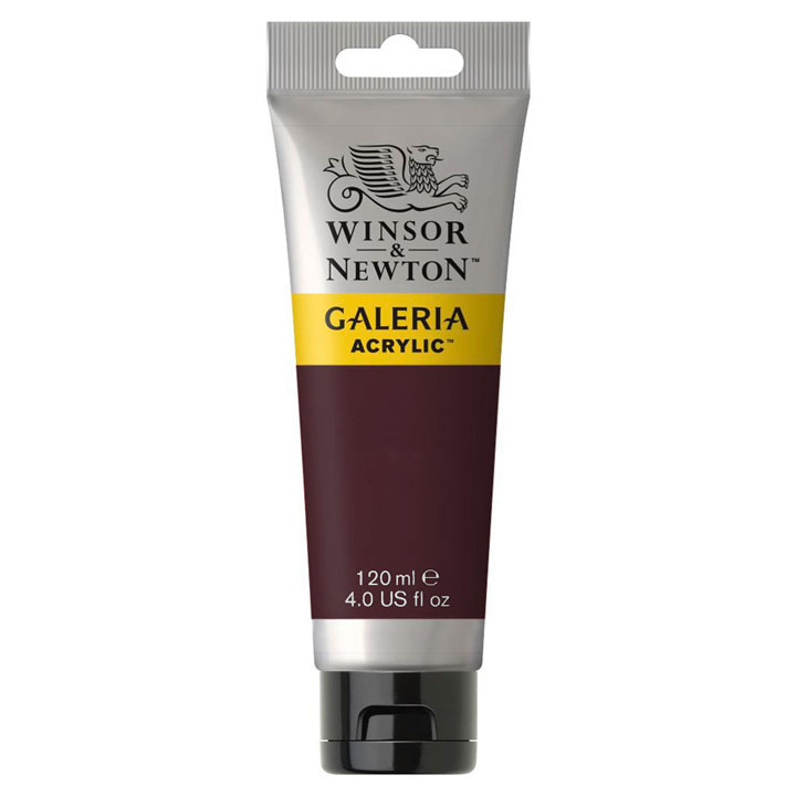 Colore acrilico Winsor & Newton Galeria 120 ml – Burgundy