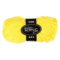 Lana acrilica Fantasia 80 m – giallo