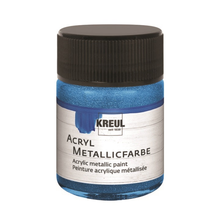 Colore acrilico KREUL METALLIC 50 ml – blue