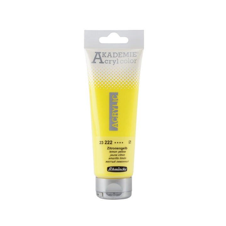 Colori acrilici Schmincke AKADEMIE 120 ml | vari colori - 222 giallo limone