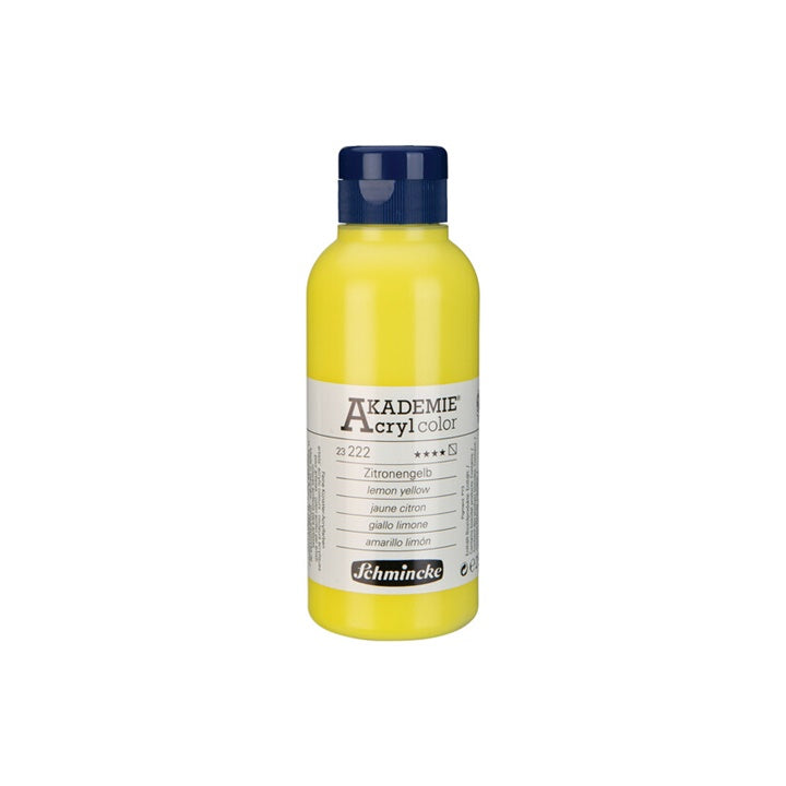 Colori acrilici Schmincke AKADEMIE 250 ml | vari colori - 222 giallo limone
