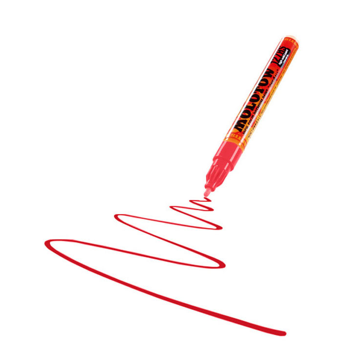 MOLOTOW™ ONE4ALL 127HS 2mm – Traffic Red