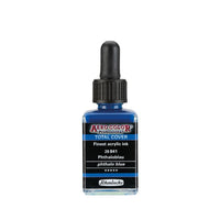 Inchiostro acrilico Schmincke AERO COLOR Professional Total Cover 28 ml – 841 blu ftalo