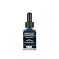 Inchiostro acrilico Schmincke AERO COLOR Professional Total Cover 28 ml – 847 turchese ftalo
