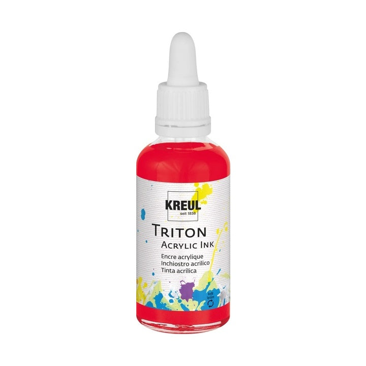 Inchiostro acrilico Triton 40 ml - KREUL – ciliegia rosso