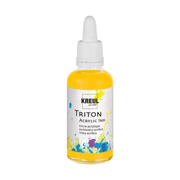 Inchiostro acrilico Triton 40 ml - KREUL | varie pitture - Maize giallo